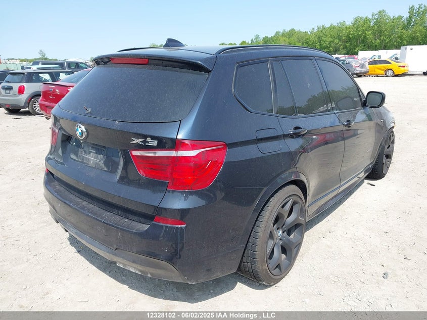 2014 BMW X3 xDrive35I VIN: 5UXWX7C54E0E82471 Lot: 12328102