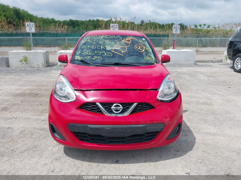 2017 Nissan Micra VIN: 3N1CK3CP0HL266590 Lot: 12328341