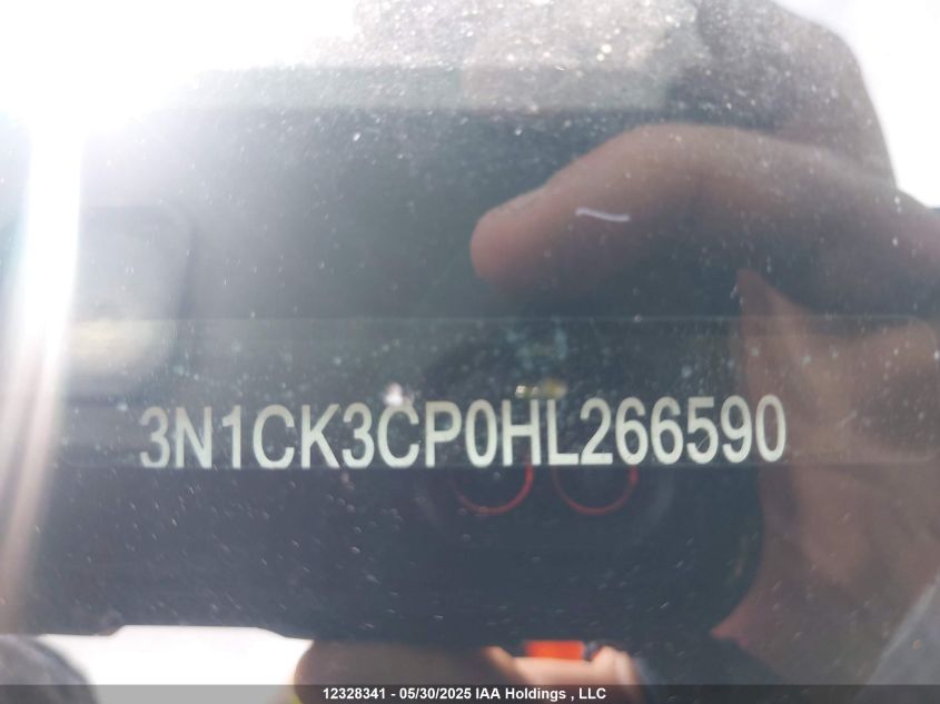 2017 Nissan Micra VIN: 3N1CK3CP0HL266590 Lot: 12328341
