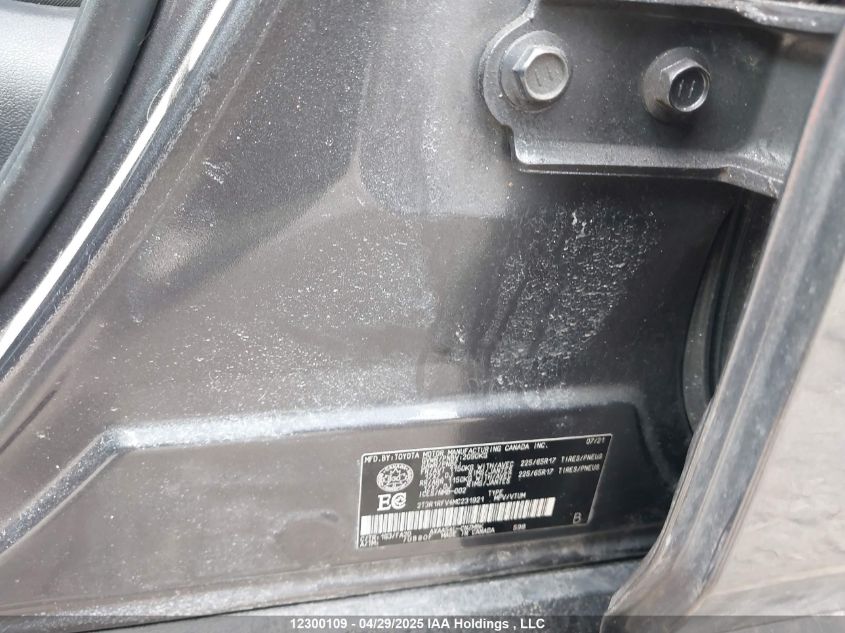 2021 Toyota Rav4 Xle VIN: 2T3R1RFV4MC231921 Lot: 12300109X