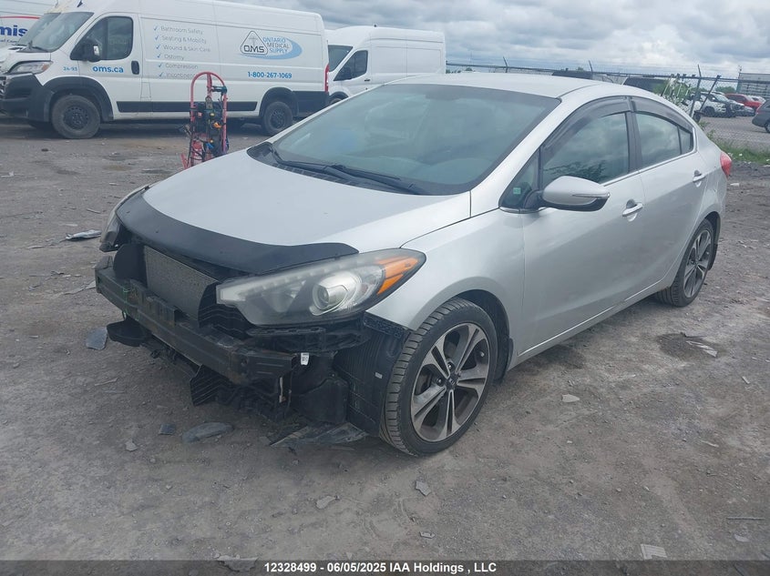KNAFX4A80E5247396 2014 KIA FORTE photo no. 2