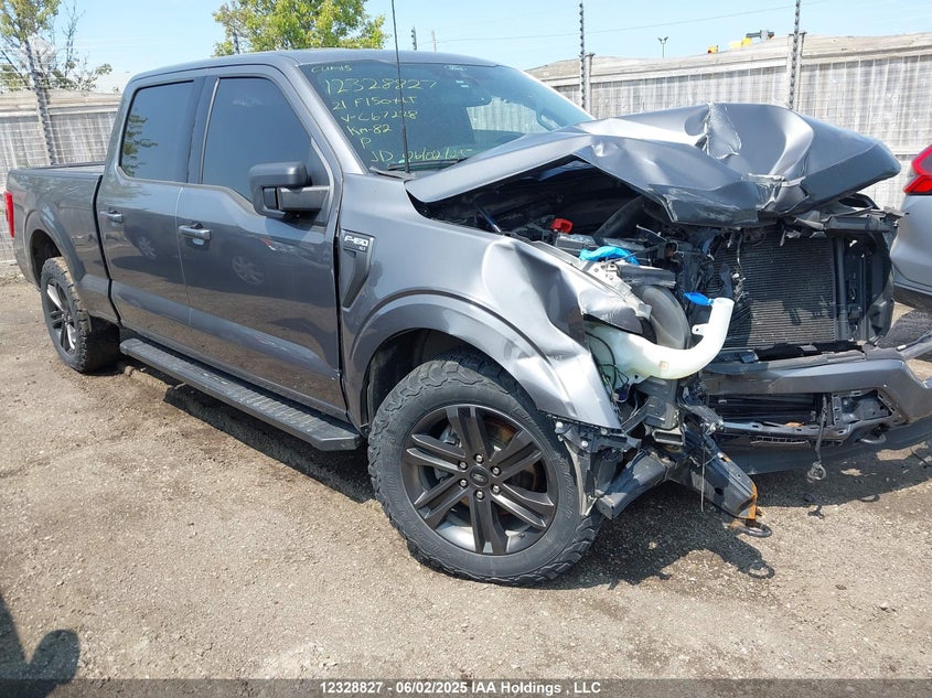 1FTFW1E83MFC67228 2021 Ford F-150 Xlt auction photo 1