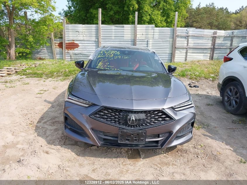 2021 Acura Tlx Tech A VIN: 19UUB6F52MA800673 Lot: 12328912