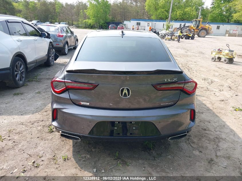 2021 Acura Tlx Tech A VIN: 19UUB6F52MA800673 Lot: 12328912