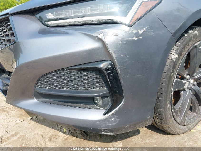 2021 Acura Tlx Tech A VIN: 19UUB6F52MA800673 Lot: 12328912