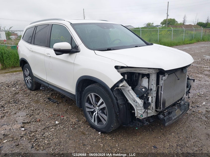 5FNYF6H83JB503751 2018 Honda Pilot Ex-L Res auction photo 1