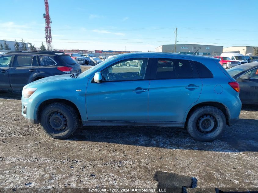 2014 Mitsubishi Rvr Se VIN: 4A4AJ3AU3EE602222 Lot: 12195040X