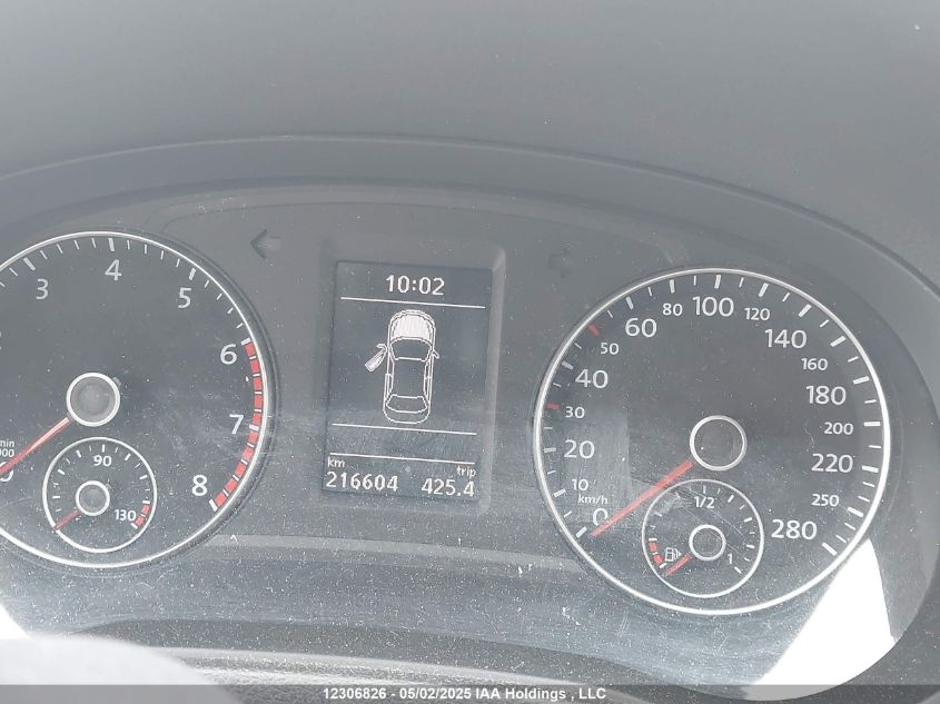 2015 Volkswagen Passat 1.8 Tsi Trendline VIN: 1VWAS7A38FC110606 Lot: 12306826X