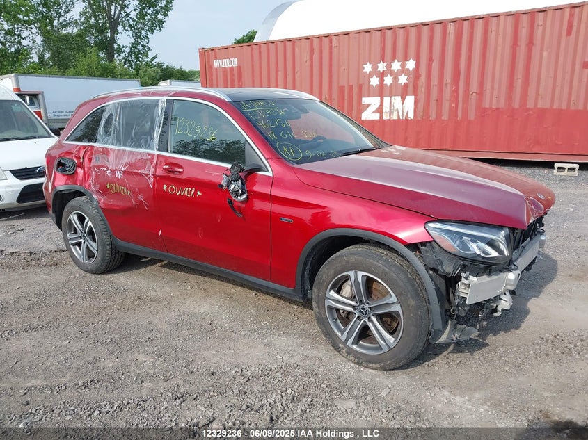 WDC0G5EB0JF462750 2018 Mercedes-Benz Glc 350E auction photo 1