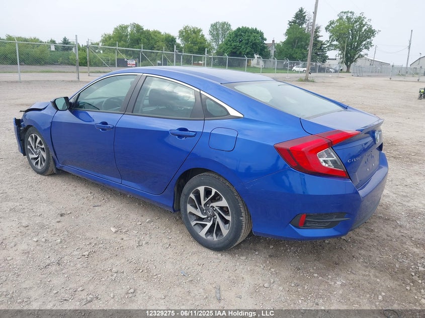 Vin: 2hgfc2f63jh031802, lot: 2701847, honda civic se 20183