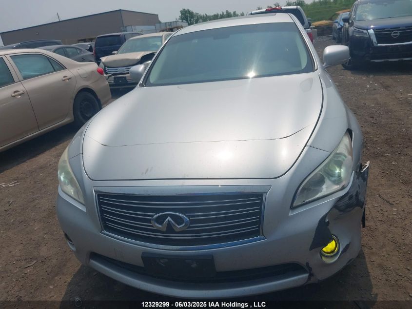 2011 Infiniti M37X VIN: JN1BY1AR9BM377154 Lot: 12329299