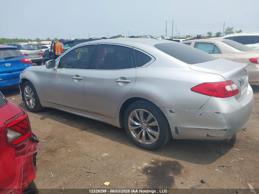 2011 Infiniti M37X VIN: JN1BY1AR9BM377154 Lot: 12329299