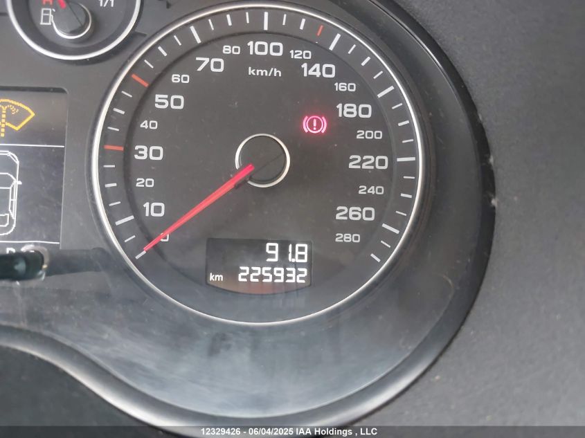 2009 Audi A3 2.0T Quattro VIN: WAUKF68PX9A084800 Lot: 12329426