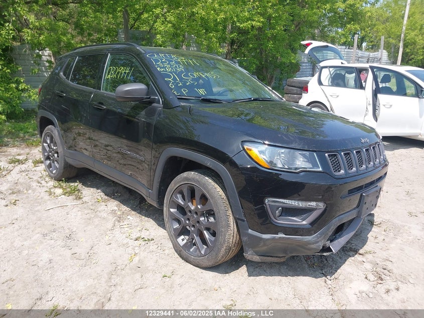 3C4NJDBB0MT578293 2021 Jeep Compass Latitude auction photo 1