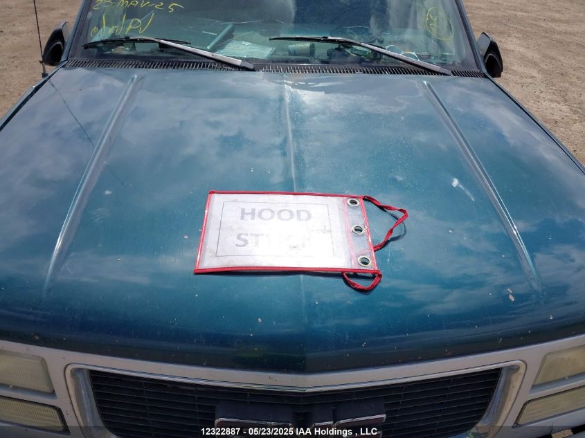 1997 GMC Suburban 1500 Sl VIN: 1GKEC16R9VJ745229 Lot: 12322887X