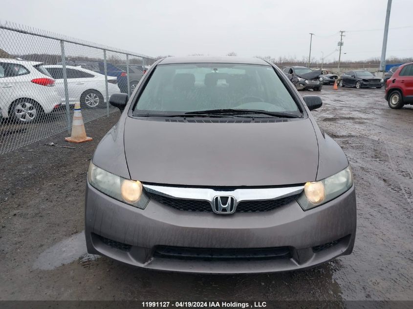 2009 Honda Civic Sdn VIN: 2HGFA16209H029255 Lot: 11991127X