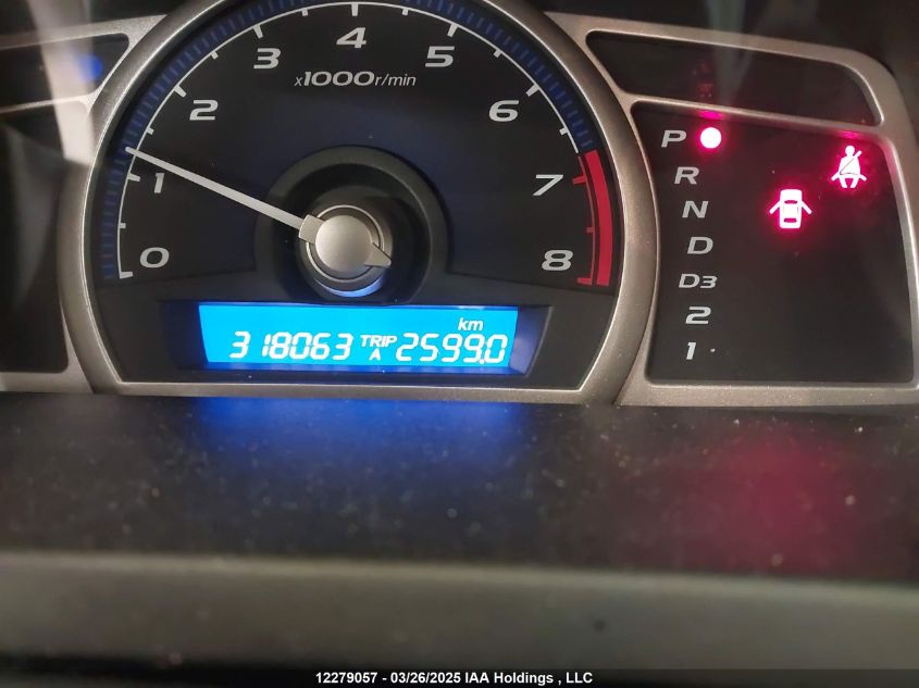 2008 Honda Civic Dx/Dx-A VIN: 2HGFA16298H126808 Lot: 12279057X