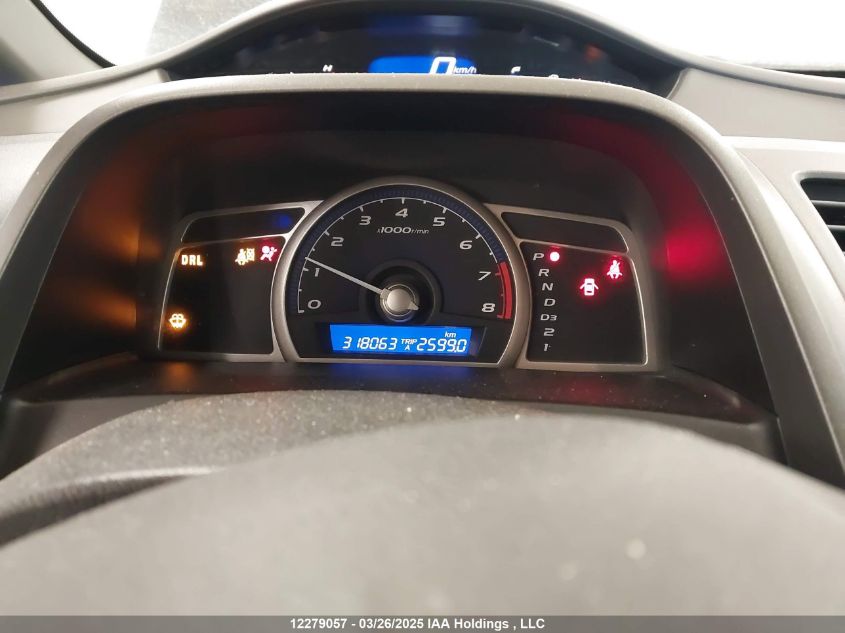 2008 Honda Civic Dx/Dx-A VIN: 2HGFA16298H126808 Lot: 12279057X