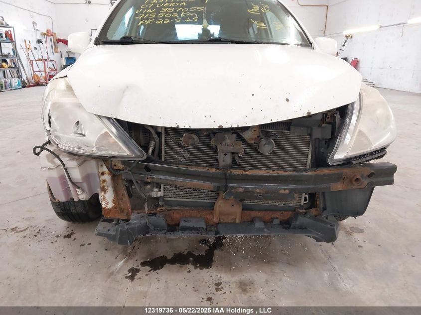 2007 Nissan Versa 1.8Sl VIN: 3N1BC13EX7L387055 Lot: 12319736X