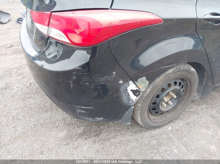 2013 Hyundai Elantra Gl VIN: 5NPDH4AE5DH314831 Lot: 12319871X