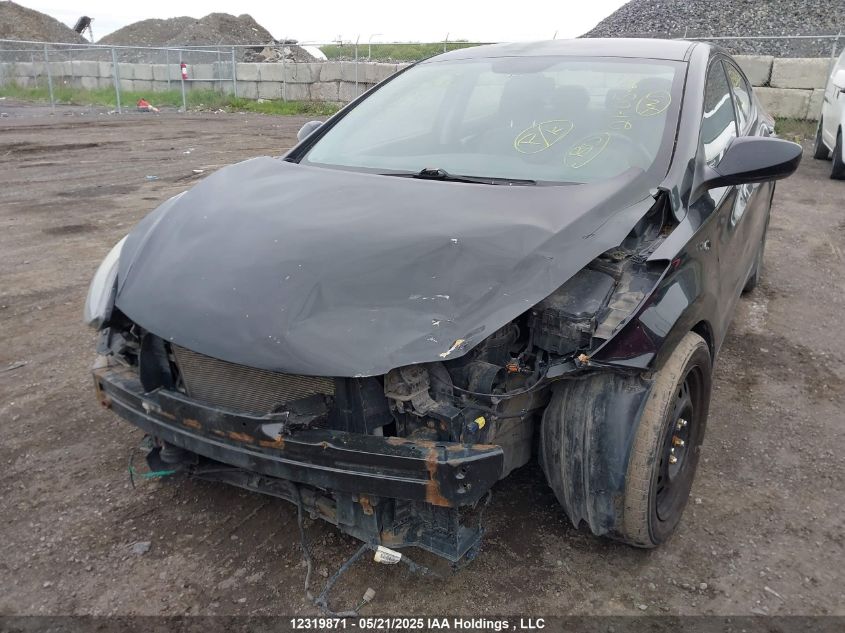 2013 Hyundai Elantra Gl VIN: 5NPDH4AE5DH314831 Lot: 12319871X