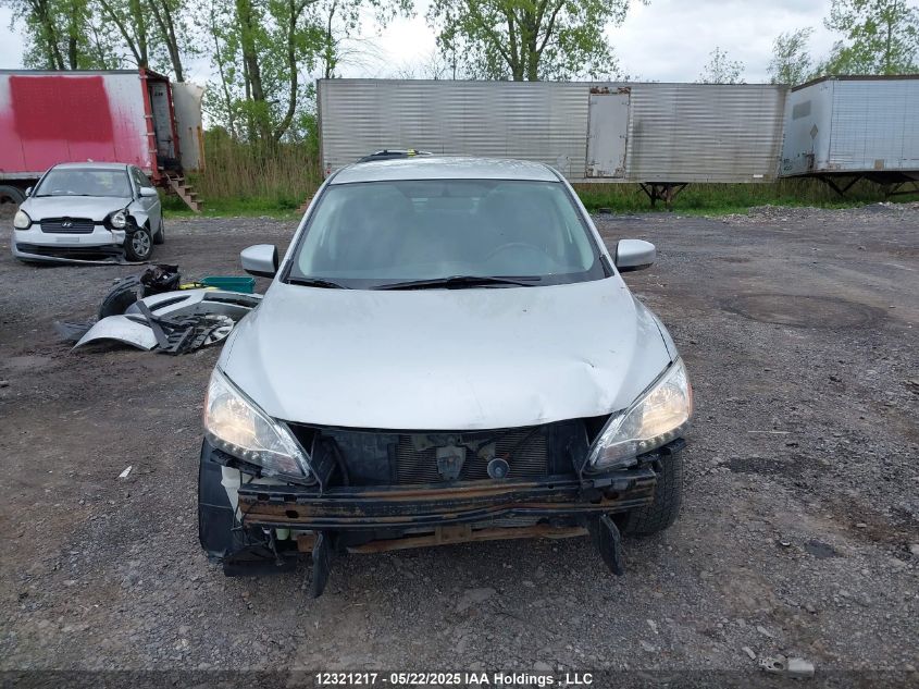2014 Nissan Sentra 1.8 S/1.8 Sl/1.8 Sr/1.8 Sv VIN: 3N1AB7AP4EL639823 Lot: 12321217X