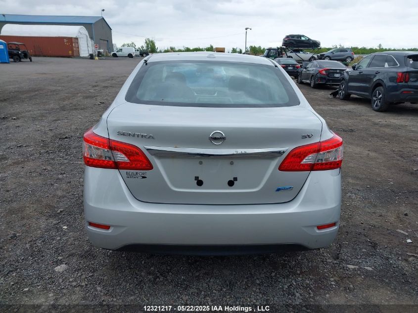 2014 Nissan Sentra 1.8 S/1.8 Sl/1.8 Sr/1.8 Sv VIN: 3N1AB7AP4EL639823 Lot: 12321217X