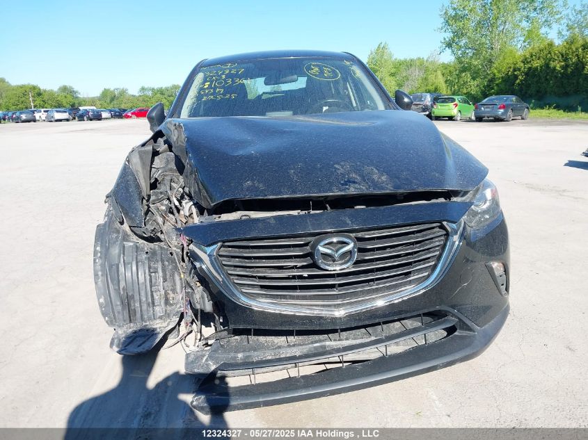 2016 Mazda Cx-3 Gx VIN: JM1DKBB73G0103361 Lot: 12324327X