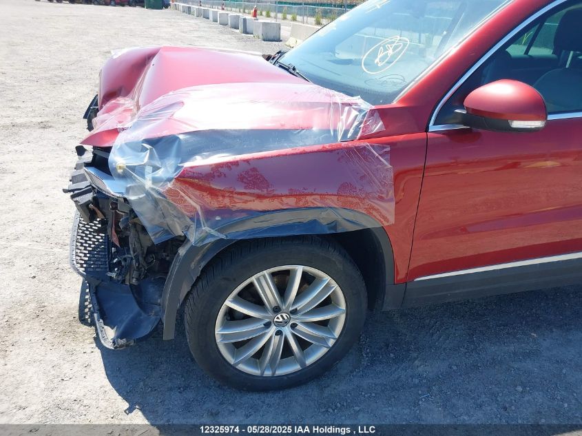 2015 Volkswagen Tiguan Comfortline/Highline/Special Edition/Trendline VIN: WVGJV7AX5FW033815 Lot: 12325974X