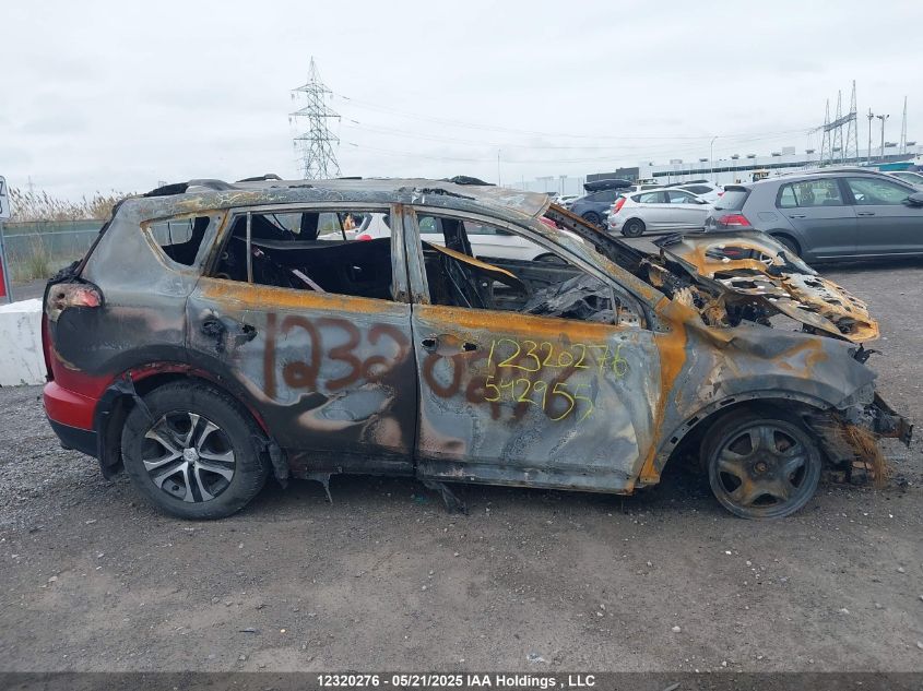 2017 Toyota Rav4 Le VIN: 2T3BFREV8HW542955 Lot: 12320276X