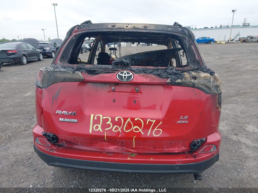 2017 Toyota Rav4 Le VIN: 2T3BFREV8HW542955 Lot: 12320276X