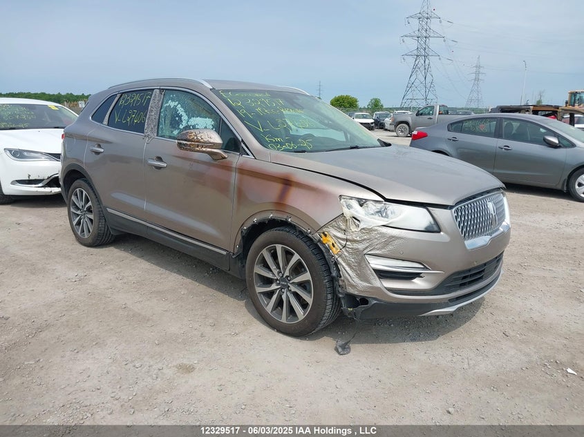 5LMCJ3D95KUL27406 2019 Lincoln Mkc Reserve auction photo 1