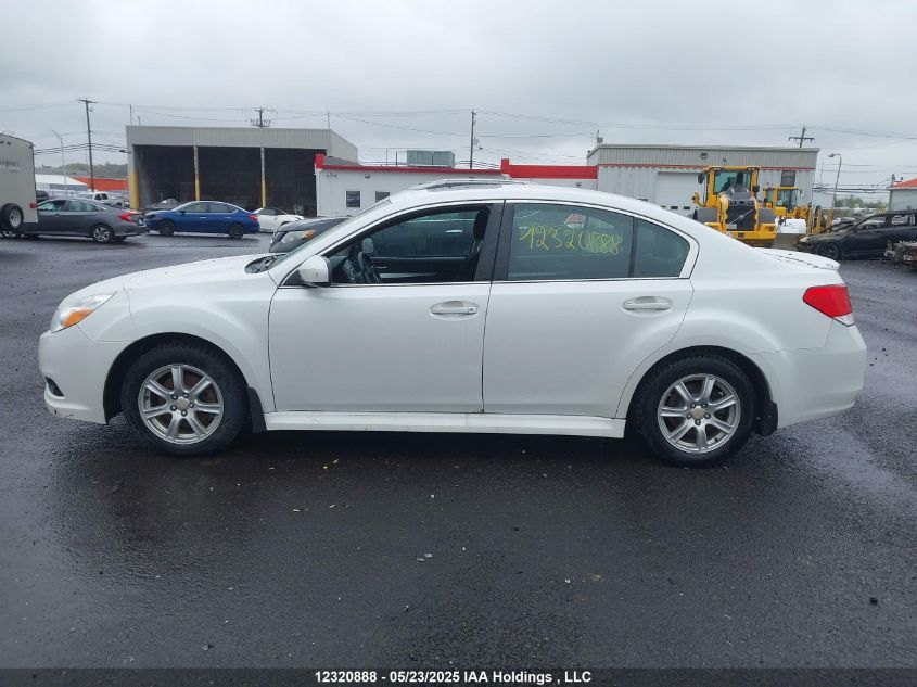 2011 Subaru Legacy 2.5I Premium VIN: 4S3BMGG61B3214190 Lot: 12320888X