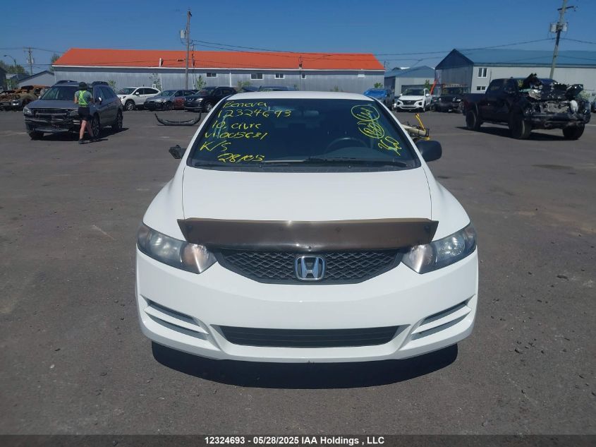 2010 Honda Civic Dx-G VIN: 2HGFG1B31AH005631 Lot: 12324693X