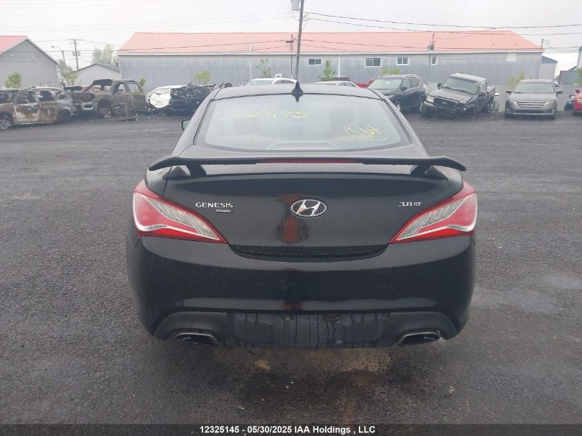 2013 Hyundai Genesis 3.8 Gt VIN: KMHHU6KJ7DU085574 Lot: 12325145X