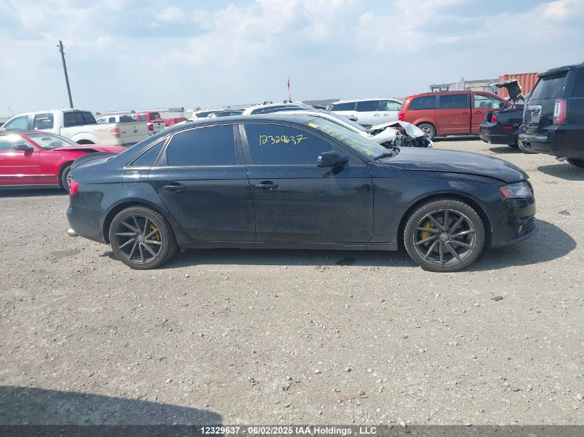 2012 Audi A4 VIN: WAUBFCFL3CA115147 Lot: 12329637