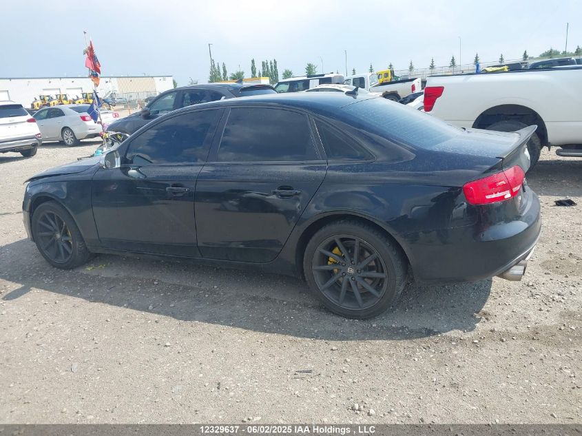 2012 Audi A4 VIN: WAUBFCFL3CA115147 Lot: 12329637