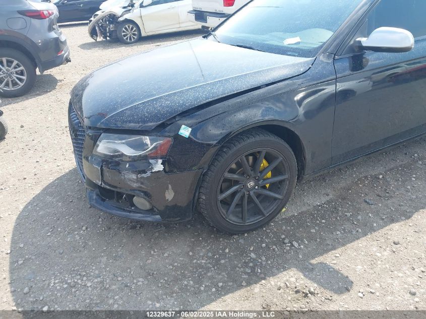 2012 Audi A4 VIN: WAUBFCFL3CA115147 Lot: 12329637