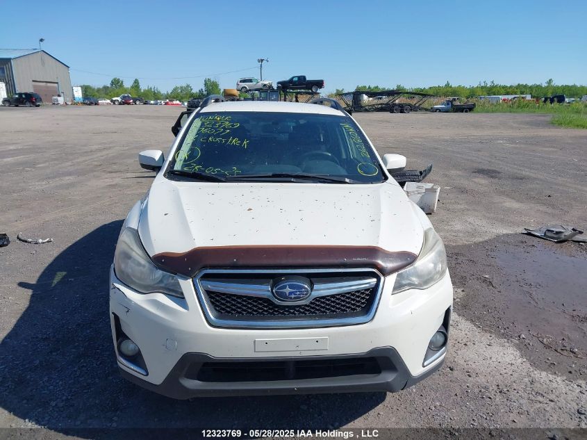 2016 Subaru Crosstrek 2.0I W/Touring Pkg/Sport Package VIN: JF2GPABC3GH276077 Lot: 12323769X