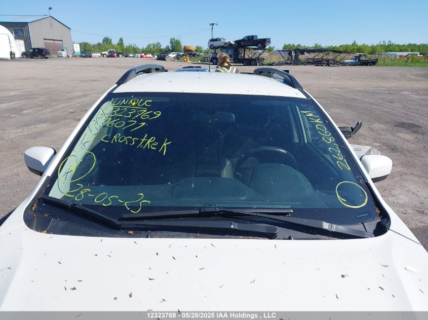 2016 Subaru Crosstrek 2.0I W/Touring Pkg/Sport Package VIN: JF2GPABC3GH276077 Lot: 12323769X