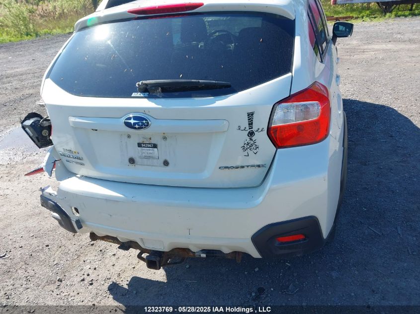 2016 Subaru Crosstrek 2.0I W/Touring Pkg/Sport Package VIN: JF2GPABC3GH276077 Lot: 12323769X