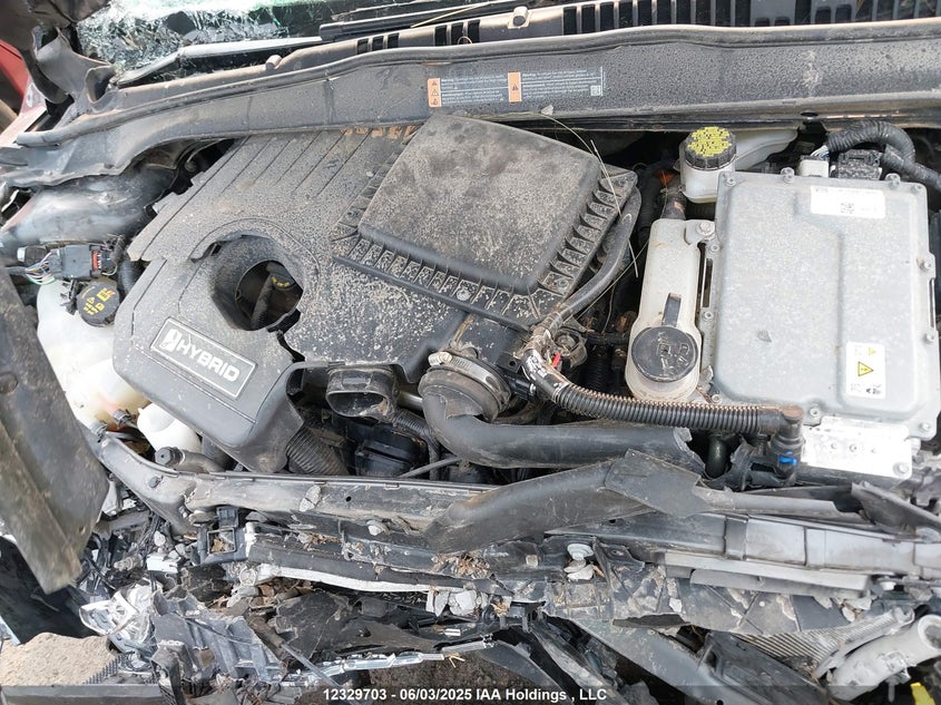 2019 Ford Fusion Hybrid Titanium VIN: 3FA6P0RU2KR211642 Lot: 12329703