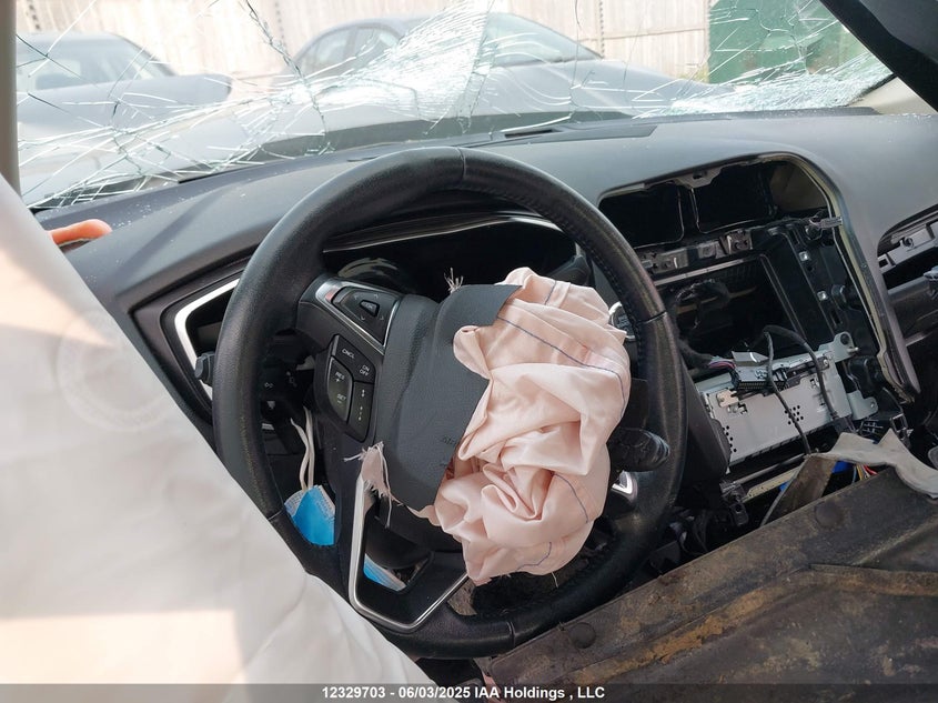 2019 Ford Fusion Hybrid Titanium VIN: 3FA6P0RU2KR211642 Lot: 12329703