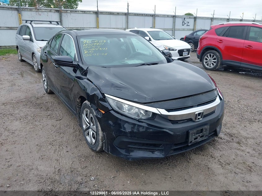 2HGFC2F54HH016341 2017 Honda Civic Lx auction photo 1