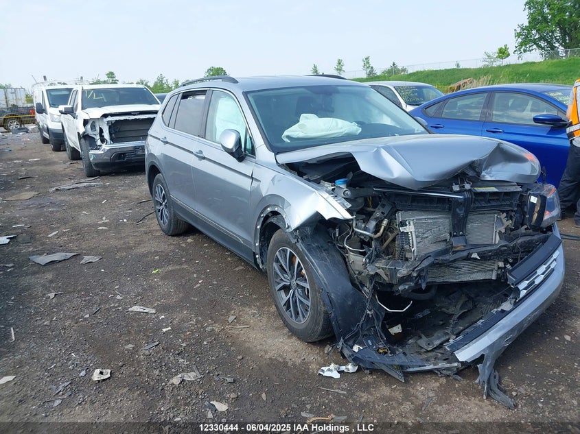 3VV2B7AXXMM038704 2021 Volkswagen Tiguan Comfortline/United auction photo 1
