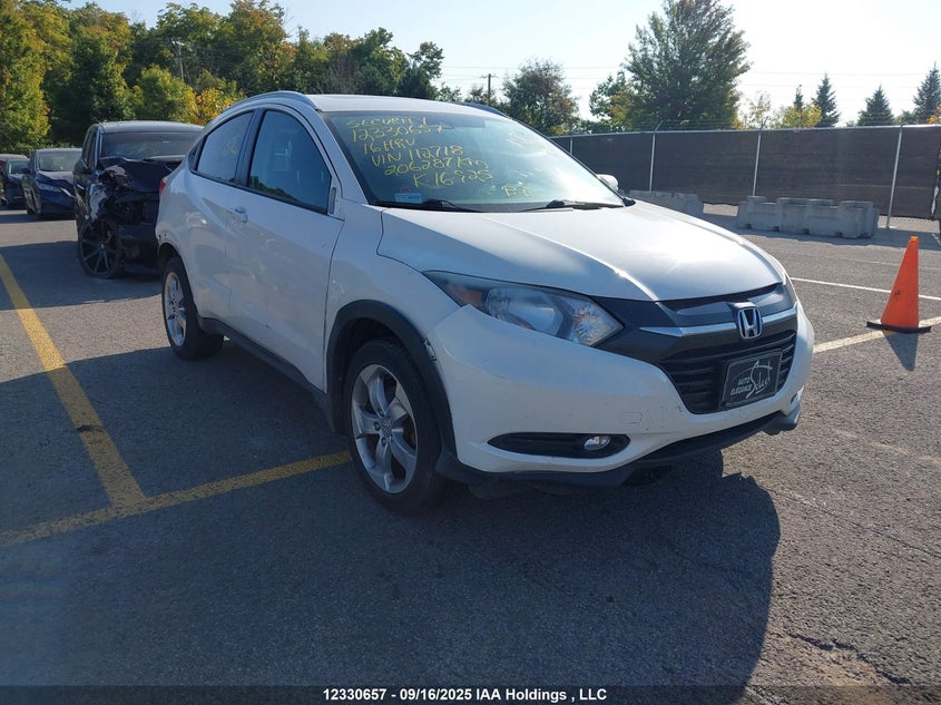 3CZRU6H70GM112718 2016 Honda Hr-V Ex-L auction photo 1