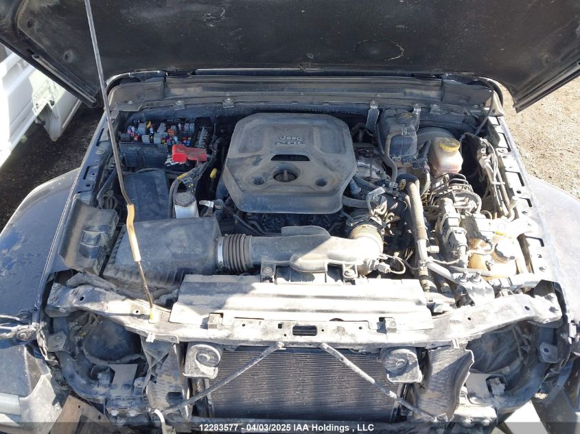 2020 Jeep Wrangler Unlimited Sahara VIN: 1C4HJXEN2LW177227 Lot: 12283577X