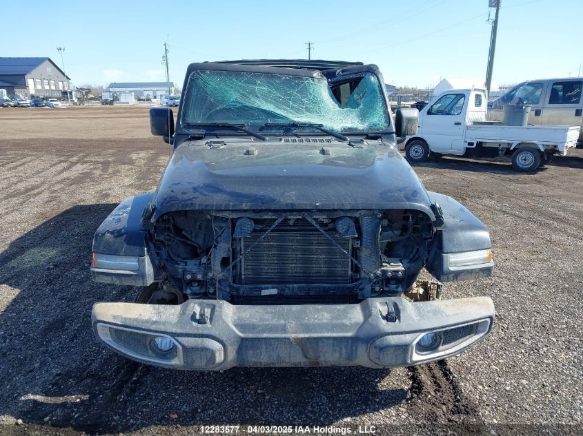 2020 Jeep Wrangler Unlimited Sahara VIN: 1C4HJXEN2LW177227 Lot: 12283577X