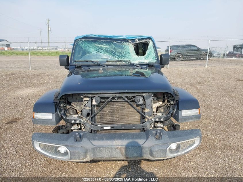 2020 Jeep Wrangler Unlimited Sahara VIN: 1C4HJXEN2LW177227 Lot: 12283577X