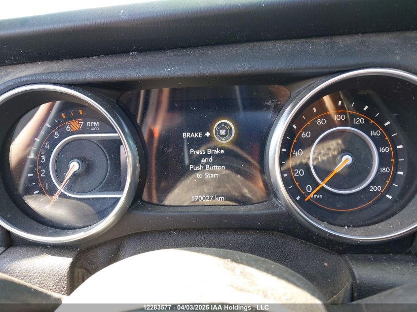 2020 Jeep Wrangler Unlimited Sahara VIN: 1C4HJXEN2LW177227 Lot: 12283577X